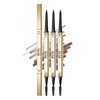 Eyebrow Pencil,3 PCS Waterproof Long-Lasting Microblading Brown Brow Pencil,Natural Eyebrow Makeup Ultra Slim Defining Eyebrow Pencils