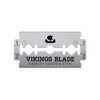 VIKINGS BLADE Double Edge Safety Razor Blades, 50x Blades, Swedish Steel + Platinum Coated, Replacement Razor Blades & Refills (Semi-Aggressive & Safe)