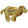 Copa Judaica Chewish Treat Schlep Camel Squeaker Plush Dog Toy, 7.5 by 2 by 6-Inch, Brown