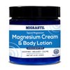MIGRASTIL Topical Magnesium Cream & Body Lotion 4oz. - Promotes Sleep and Soothing Relief for Sore Muscles, Leg Cramps, Etc. Made in The USA.