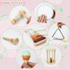 Toddler Musical Instruments,Kid Musical Instrument,Baby Musical Instruments, Musical Instruments for Toddlers1-3,Montessori Kid Musical Instruments,Wooden Musical Instruments ToysSet 7 in1,Gift