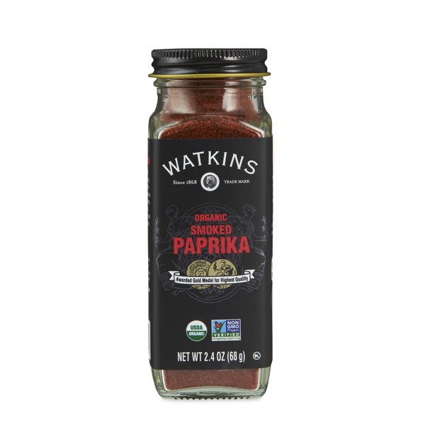 Watkins Gourmet Organic Spice Jar, Smoked Paprika, 2.4 oz. Bottle, 3-Pack