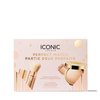 ICONIC LONDON Perfect Match Gift Set | Includes Powder Travel Brush and Lit & Luminous Baked Highlighter
