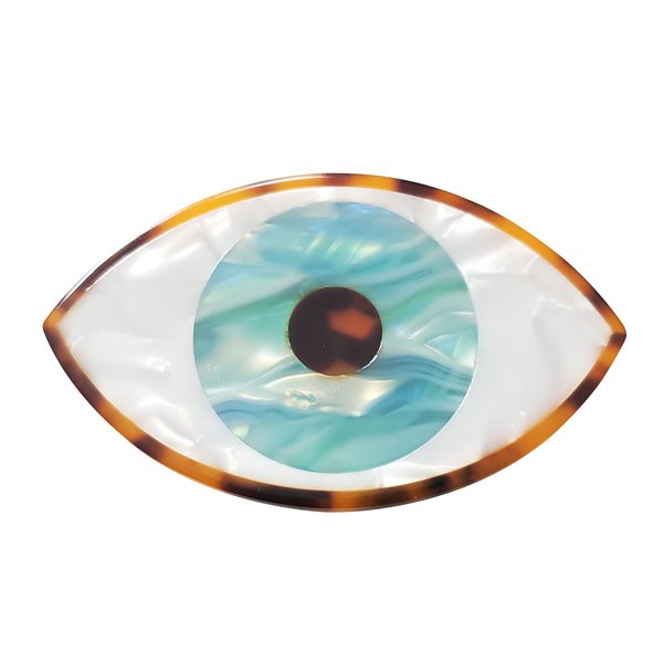 Big Evil Eye Claw Clips,Cellulose Acetate Hair Clips,Hair Claw Clips for Women,S3