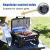 29102349 Grill BBQ Regulator Control Valve Replacement,Tru-Infrared Regulator Valve Compatible with Charbroil Grill2Go Portable Liquid Propane Gas Grill 2012 29103224A