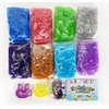 Rainbow Loom® Treasure Box Sparkle Edition, 8,000 Rubber Bands in 8 Different Sparkly Colors, and a Bonus of 2 Happy Looms, Great Activities for Boys and Girls 7+