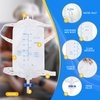5pcs Catheter Leg Bags for Man,Urine Leg Bag with 500 Ml Volume,2 Adjustable Elastic Bands,Anti-Reflux Valve,No Leaks,Easy to Empty,Fits Tube Well,Drain Valve Can Be Operated with One Hand