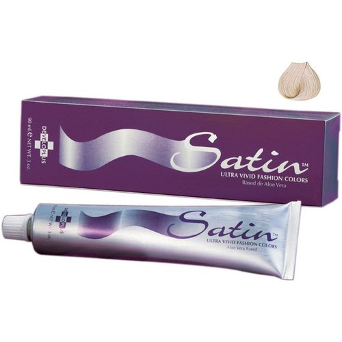 Satin Hair Color Ash Series | Very Light Ash Blonde 9A | Permanent Hair Dye | 3 Oz
