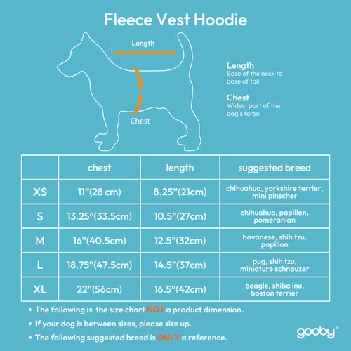 Gooby Fleece Vest Hoodie Dog Sweater - Green, Small - Warm Pullover Dog Hoodie with O-Ring Leash - Winter Hooded Small Dog Sweater - Dog Clothes for Small Dogs Boy or Girl, and Medium Dogs