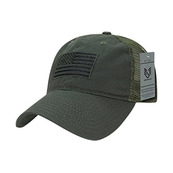 Rapid Dominance mens Embroidered baseball caps, Olive