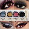 4pc GlitterWarehouse Loose Glitter Powder for Eyeshadow Body Art + E.l.f Elf Glitter Glue