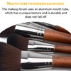 1PCS Foundation Brush Classic Base Makeup Brush Premium Face Makeup Brushes Flat Tongue-Shape Concealer Makeup Brush for Liquid Cream Foundation Powder Buffing Blending Buildable Coverage,Eco-Friendly