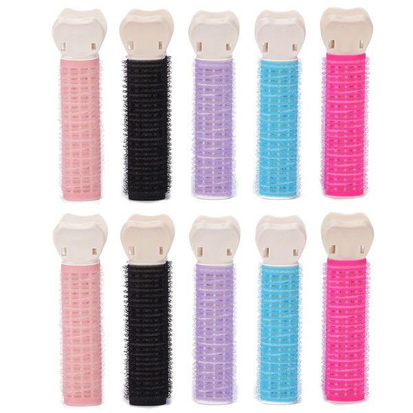 Instant Hair Volumizing Clip for Women, 10Pcs Hair Clip Curler Hair Root Hair Curlers Rollers Clips, Washable Reusable Portable Hair Styling tool for Girl Women