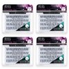 Ardell False Eyelashes Double Up Individuals Knot-Free Long Black 4 Pack