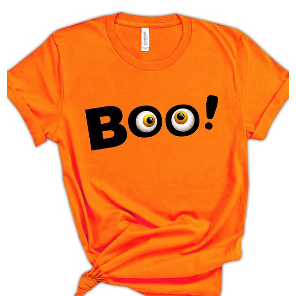 Boo T-Shirts, Funny Eye Shirt, Halloween Shirts For Women and Men, Scary Halloween Shirts, Eye Tees, Halloween Tee for Girls and Boys, Horrible T-Shirts