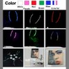 ZCLYHT LED Luminous Eyelash Lamp, Flashing Fake Eyelash Night Lights, False Eyelashes Non Grafting Halloween 6 Colors to Choose From (Green)