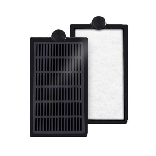 AQUATOP Replacement Filter Inserts with Premium Activated Carbon for FORZA PFE-3 - 2 Pack, Aquarium Filter Cartridges, PFE3-RCI