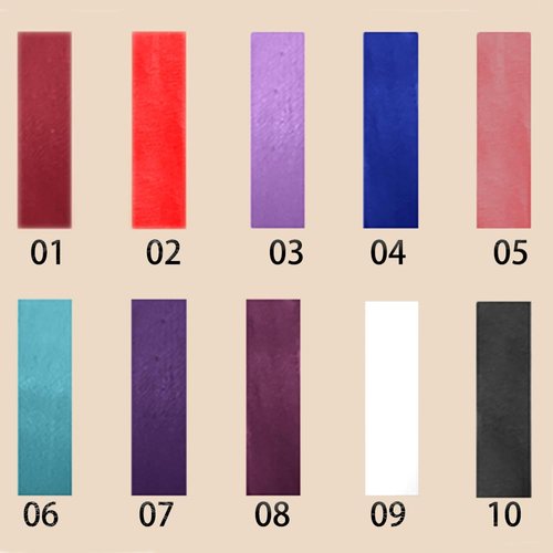 SeleneTenderaes 11-color matte non-stick cup lip glaze non-decolorizing lip gloss lipstick lipstick 0.34 FL OZ