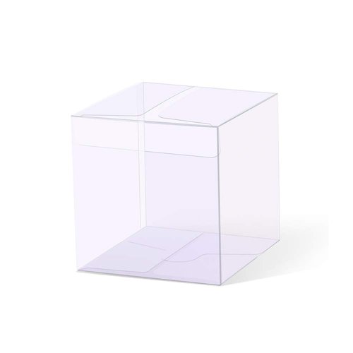 YOZATIA 25PCS Transparent Boxes 2 x 2 x 2 inch, Candy Box, Clear Favor Boxes Gift Boxes for Wedding, Party and Baby Shower Favors