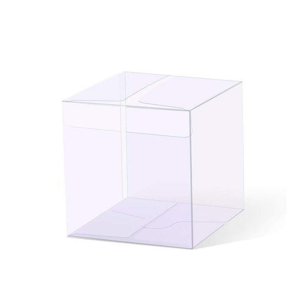 YOZATIA 25PCS Transparent Boxes 2 x 2 x 2 inch, Candy Box, Clear Favor Boxes Gift Boxes for Wedding, Party and Baby Shower Favors