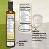 Papa Vince Olive Oil Extra Virgin - First Cold Press Family Harvest 2023/24, Polyphenol Rich, Subtle Peppery Finish, Unrefined, High in Monounsaturated Fat, No Pesticides, No GMO, Sicily, Italy