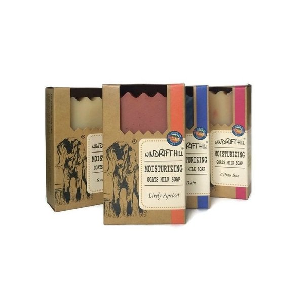 Windrift Hill Moisturizing Goat Milk Soap 5oz Bar (Lilac)