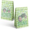 Outego Tractor Party Favor Bags Tractor Goodie Bags Tractor Party Favors for Kids Tractor Birthday Party Supplies