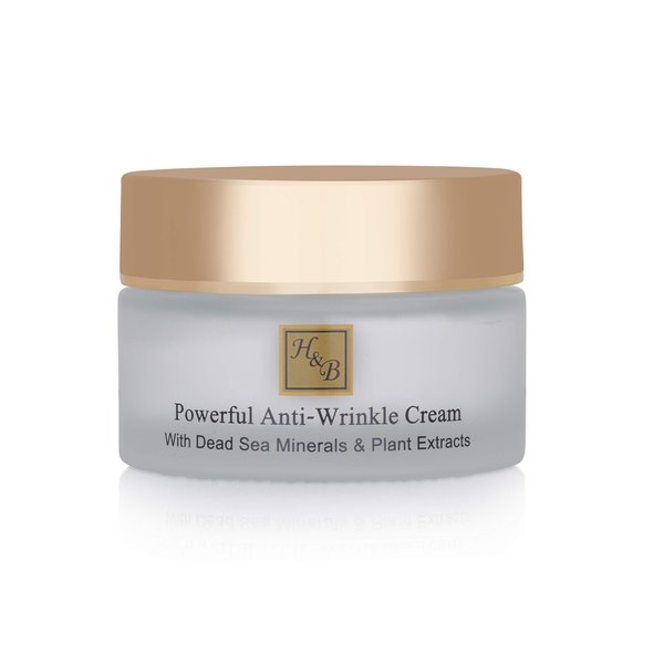 H&B Powerful Anti-Wrinkle Cream Anti-aging Face Moisturizer for Women Dead Sea Minerals