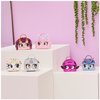 Purse Pets Micros, Edgy Hedgy Hedgehog & Narwow Narwhal Mini Purse 2-Pack, Shoulder Bag Crossbody Purse Accessories, Easter Basket Stuffers for Girls