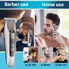 Messi10 Hair Clippers for Men Professional, Cordless Beard Trimmer for Men, LED Display Rechargeable Hair Clippers Trimmer for Men Grooming Kit, Electric Hair Clippers for Barbers Haircut