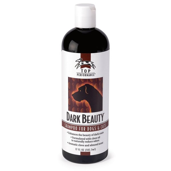 Top Performance Dark Beauty Dog and Cat Shampoo, 17-Ounce