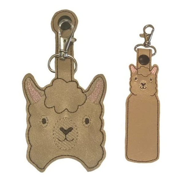 Llama Hand Sanitizer Holder and/or Lip Balm Holder