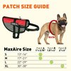 Dogline Service Dog Vest, 13 by 16-Inch, Red