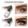 Snktiny Eyebrow Gel with Eyebrow Brush - Eyebrow Pencil Brown with Non-Dry Design, Eye Brown Makeup Creates Natural Looking Brows Effortlessly and Stays on All Day, Light Brown