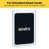 bindrz 100 Top Loaders Card Protector - 3” x 4” 35PT Rigid Toploaders - Archival Safe Hard Plastic Holder Toploaders for Cards for CCG TCG MTG and Sports Cards (100)