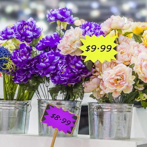 300 Pieces Paper 2.8x3.5in Starburst Signs Star Burst Signs for Retail 6 Assorted Bright Color Display Tags to Boost Sales,Garage Sale Supplies Sign,Yard Sale Supplies for Sale Sign