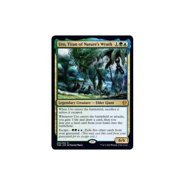 Magic: The Gathering - URO, Titan of Nature's Wrath - Foil - Theros Beyond Death