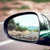 3x Hello Beautiful Rearview Mirror Decal, Vanity Mirror Stickers, Rear View Mirror Vinyl Decal, Car Accessories Gifts, Car Decal For Women, Car Window Decal, Self Affirmations Decal