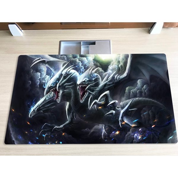 New Mlikemat Playmat Swordsoul of Mo Ye Swordsoul Supreme Sovereign TCG CCG Trading Card Game Mat No Zones + Free Bag (ZD014-106-K-No Zones)