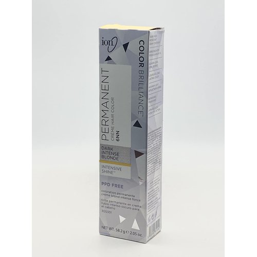 Ion 6NN Dark Intense Blonde Permanent Creme Hair Color 6NN Dark Intense Blonde