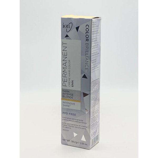 Ion 6NN Dark Intense Blonde Permanent Creme Hair Color 6NN Dark Intense Blonde