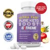 Ultra Fast Pure Keto Boost Extreme Keto Pills 1675MG New & Improved Formula Contains Apple Cider Vinegar Extra Virgin Olive Oil Powder Green Tea Leaf 60 Capsules