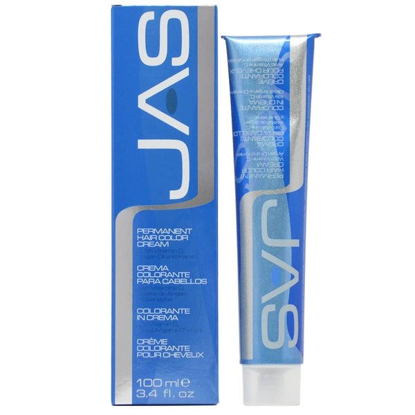 JAS Permanent Hair Color Cream with Vitamin C 3.4 Oz (4.8 Chocolate Brown)