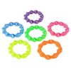The Dreidel Company Neon Twist Coil Spring Bracelet, Circle Shaped Coils, Neon Colors Magic Spring Toy, Party Favor for Kids, Girls, Boys (12-Pack)