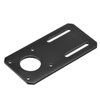 MECCANIXITY Motor Bracket Motor Mounting Holder 100x50mm Black for NEMA 17 Stepper Motor