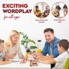 Champions of Word Wrestling, Word Card Game for Adults and Family Board Game Night, Premium Playing Cards, Spelling Game for Kids & Seniors, Travel Game & Party Game, 2-4 Players, Ages 8 & Above