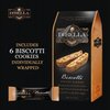 Dibella Biscotti Cookies – Authentic Italian Biscotti, Apricot Almond, 6-Count – Gourmet Cantuccini Biscotti – Rich Flavor – Crunchy Outside with Silky Middle – Classic Italian Biscotti