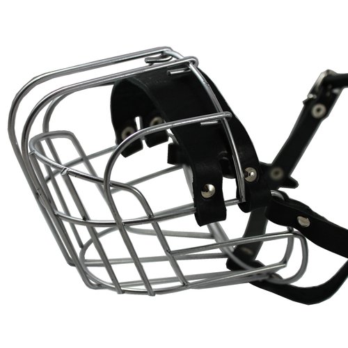 Metal Wire Basket Dog Muzzle Rottweiler. Circumference 15", Length 4.75"