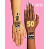 xo, Fetti 50th Birthday Party Decorations 50 and Fabulous Temporary Tattoos - 38 styles | Gold + Silver Foil Fifty Birthday Gift, Birthday Girl