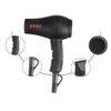 Professional Mini Travel Hair Dryer for RV 1000 Watts Ceramic Ionic Blow Dryer for Kids Plus Concentrator, Black